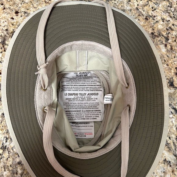 The Tilley Airflo Hat Hiking Gardening Hat 6 7/8 Size - Picture 4 of 5